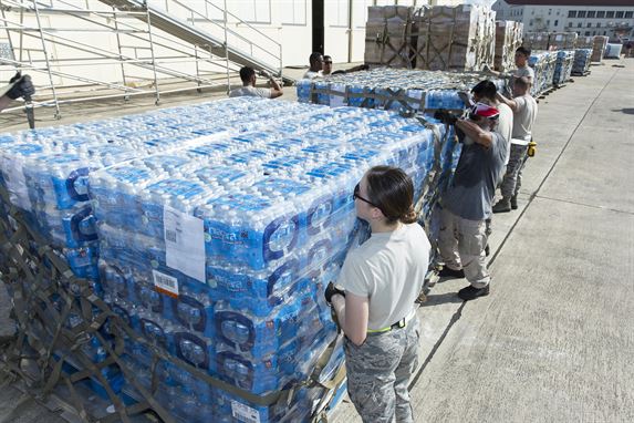 Victims of Hurricane Maria are in desperate need of purified water.