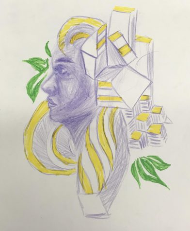Drawing by Katherine Flores