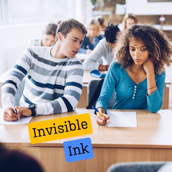 Invisible Ink Replaces Regular Pens on School Exams