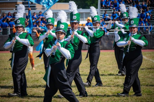 Green Machine Places Seventh at Syracuse Field Band Conference