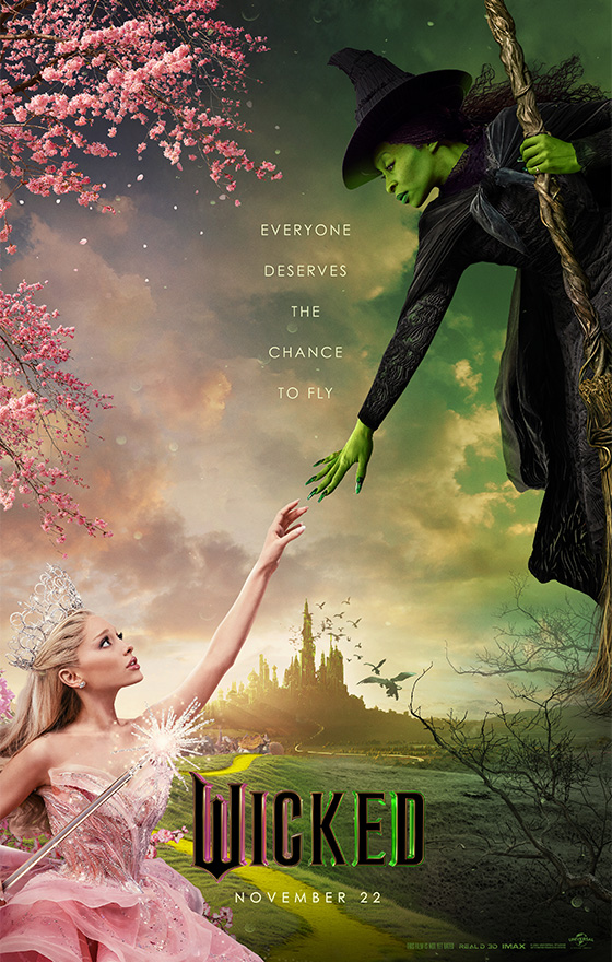 This photo is derived from Wicked Premiere. 
License details here : https://www.universalpictures.com/movies/wicked 

 